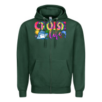Sports Green cruise life Zipper Hoodie - texasbilliewilder