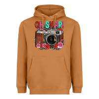 Meerkat oh snap rose grey leopard vintage camera Heavyweight Hoodie - FaDigitalArtStudio