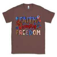 Chestnut faith family freedom Classic Tee - texasbilliewilder