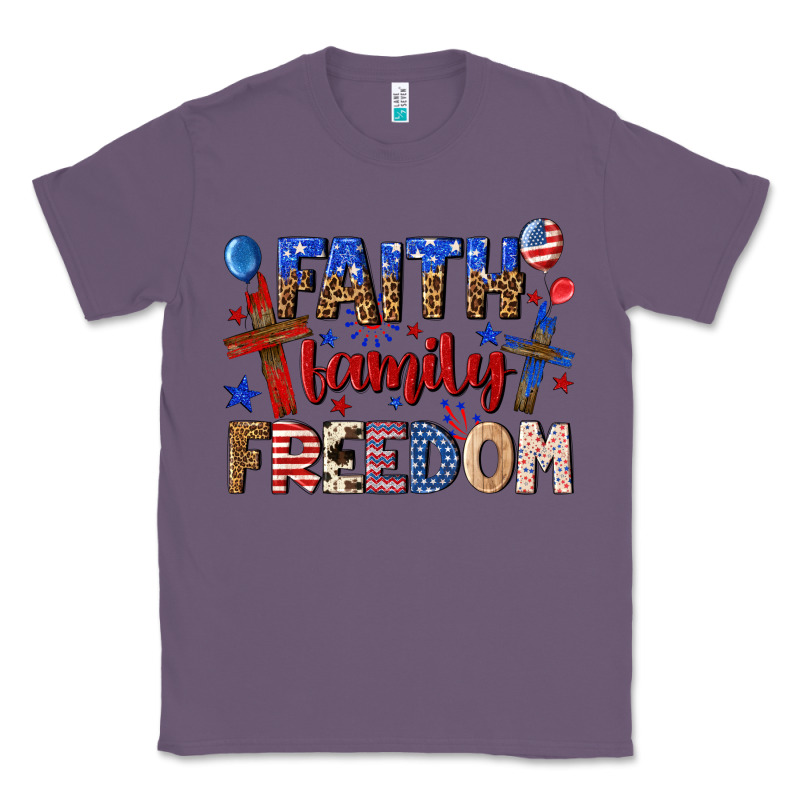 Faith Family Freedom Classic Tee by texasbilliewilder | Teevron