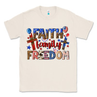 Natural faith family freedom Classic Tee - texasbilliewilder
