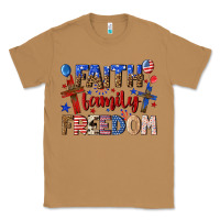 Toasted Coconut faith family freedom Classic Tee - texasbilliewilder