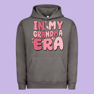 In My Grandma Era Urban Hoodie Designed By Maliassmallbusiness