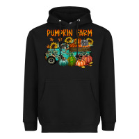 Black pumpkin farm Heavyweight Hoodie - RacoonDesign