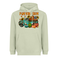 Matcha pumpkin farm Heavyweight Hoodie - RacoonDesign