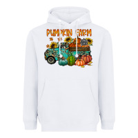 White pumpkin farm Heavyweight Hoodie - RacoonDesign
