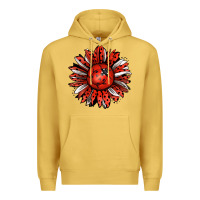 Antique Gold Ladybug Sunflower Premium Hoodie - Jasminsmagicworld