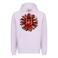 Lilac Ladybug Sunflower Premium Hoodie - Jasminsmagicworld