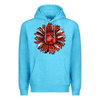 Ocean Blue Ladybug Sunflower Premium Hoodie - Jasminsmagicworld