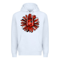 White Ladybug Sunflower Premium Hoodie - Jasminsmagicworld