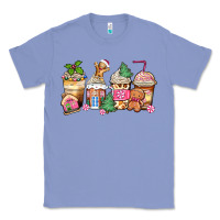 Colony Blue pink gingerbread coffee cups Classic Tee - Zillion Design Studio
