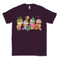 Plum pink gingerbread coffee cups Classic Tee - Zillion Design Studio