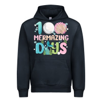 Navy 100 mermazing days Urban Hoodie - MaliasSmallBusiness