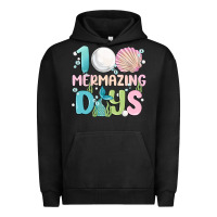 Pigment Black 100 mermazing days Urban Hoodie - MaliasSmallBusiness
