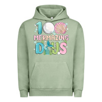 Pigment Oil Green 100 mermazing days Urban Hoodie - MaliasSmallBusiness
