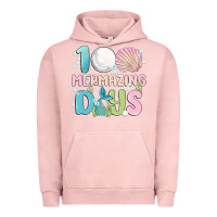 Pigment Salmon 100 mermazing days Urban Hoodie - MaliasSmallBusiness