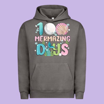 100 Mermazing Days Urban Hoodie Designed By Maliassmallbusiness