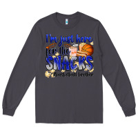 Smoke i'm just here for the snacks #basketball brother Long Sleeve Tee - Zillion Design Studio