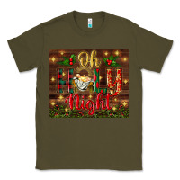 Army Green oh holy night Classic Tee - BundleAndBundleShop