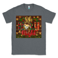 Charcoal Heather oh holy night Classic Tee - BundleAndBundleShop