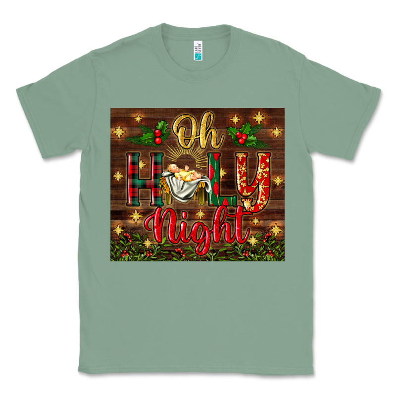 Oh Holy Night Classic Tee by BundleAndBundleShop | Teevron
