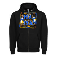 Black volleyball mama with leopard Zipper Hoodie - Zillion Design Studio