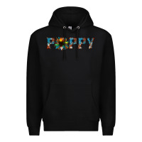 Black poppy cowhide sunflower Premium Hoodie - Jasminsmagicworld