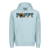Blue Mist poppy cowhide sunflower Premium Hoodie - Jasminsmagicworld