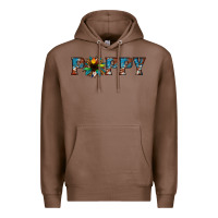 Chestnut poppy cowhide sunflower Premium Hoodie - Jasminsmagicworld