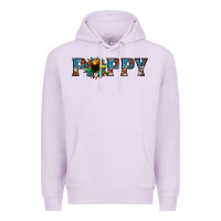 Lilac poppy cowhide sunflower Premium Hoodie - Jasminsmagicworld