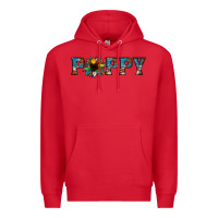 Red poppy cowhide sunflower Premium Hoodie - Jasminsmagicworld