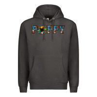 Smoke poppy cowhide sunflower Premium Hoodie - Jasminsmagicworld