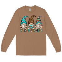Toasted Coconut howdy gnomies Long Sleeve Tee - Zillion Design Studio