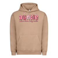 Pigment Burro auntie like a mom only cooler Urban Hoodie - MaliasSmallBusiness