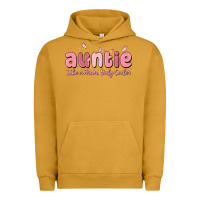 Pigment Peanut Butter auntie like a mom only cooler Urban Hoodie - MaliasSmallBusiness