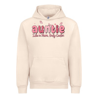 Sandshell auntie like a mom only cooler Urban Hoodie - MaliasSmallBusiness