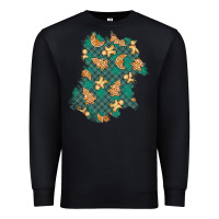 Black christmas gingerbread cookies patch Premium Sweatshirt - BundleAndBundleShop