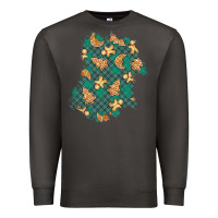 Smoke christmas gingerbread cookies patch Premium Sweatshirt - BundleAndBundleShop