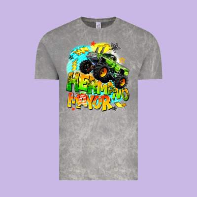 Hermano Mayor Vintage Tee Designed By Barkaloodesign