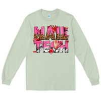 Matcha nail tech Long Sleeve Tee - texasbilliewilder