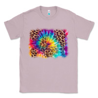 Lilac leopard tie dye background Classic Tee - Zillion Design Studio