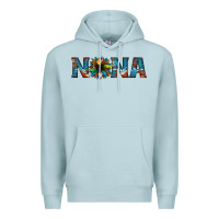 Blue Mist nana cowhide sunflower Premium Hoodie - Jasminsmagicworld