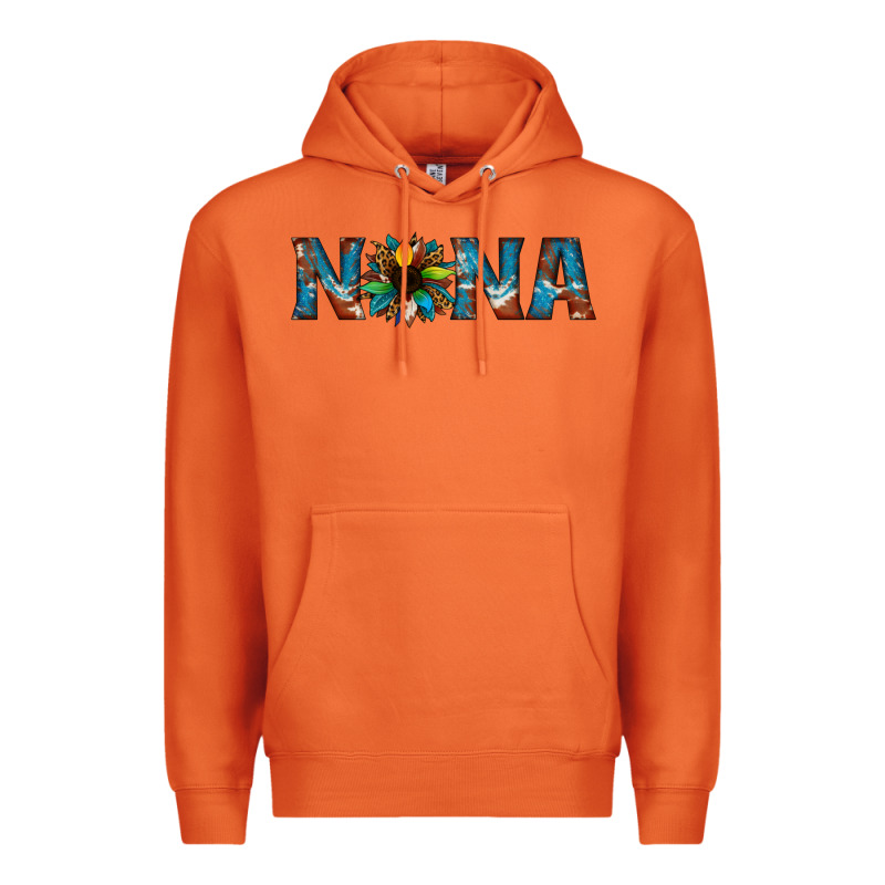 Nana Cowhide Sunflower Premium Hoodie by Jasminsmagicworld | Teevron