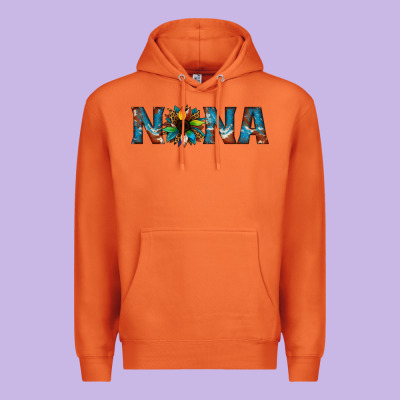 Nana Cowhide Sunflower Premium Hoodie Designed By Jasminsmagicworld