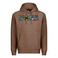 Chestnut nana cowhide sunflower Premium Hoodie - Jasminsmagicworld