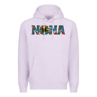 Lilac nana cowhide sunflower Premium Hoodie - Jasminsmagicworld