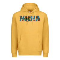 Mustard nana cowhide sunflower Premium Hoodie - Jasminsmagicworld