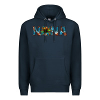 Navy nana cowhide sunflower Premium Hoodie - Jasminsmagicworld