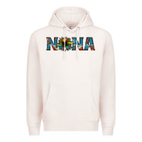Pale Pink nana cowhide sunflower Premium Hoodie - Jasminsmagicworld