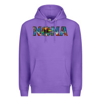 Purple nana cowhide sunflower Premium Hoodie - Jasminsmagicworld